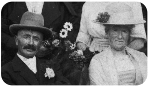 Albert Gottrel and his wife Adelaide Elizabeth, nee Boobyer