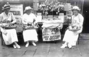 Ladies raising funds for the infirmary in August1914