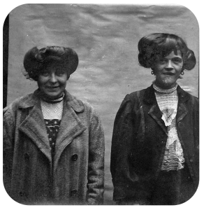 Lea Tande (1888- ) and Amelie Bazille (1887- ) both banished for five years for prostitution on 17 June 1911