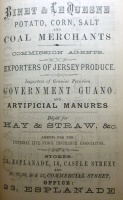 Binet and Le Quesne, Esplanade merchants in 1886