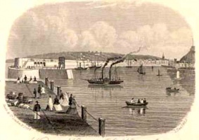 Victoria Harbour in 1865