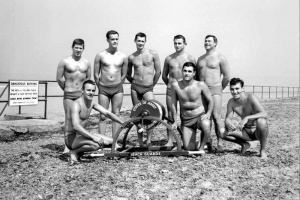 Beach guards in 1963