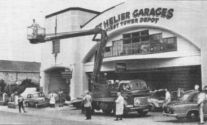 St Helier Garages, First Tower, 1960