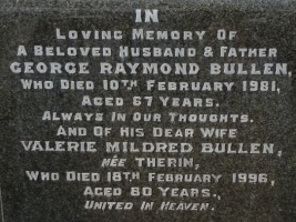 Bullen - St John’s Church cemetery