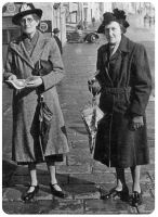May and Mabel Ahier on a visit to Guernsey, where they were born