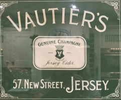 Wine merchants' sign in New Street