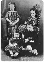 Emma Louisa,Eliza Harriet,Elizabeth May and Mary Ann Gruchy in 1874