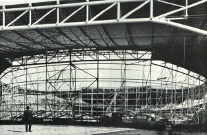 Construction work on the roof