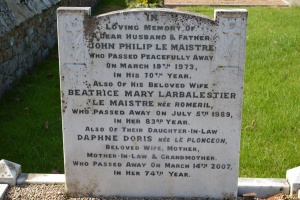 St Ouen parish cemetery