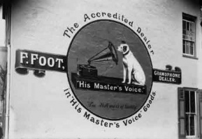 HMV sign in Dumaresq Street