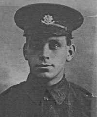 George Emans de Gruchy, Cheshire Regiment, Great War; (Mrs Emans, England)