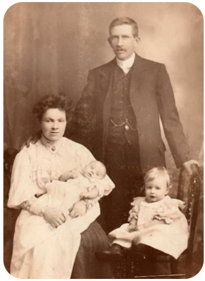 Philip Touzel Alexandre,Louise Kate, nee Newman, Clarence and Philip