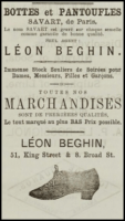 1890 advert in the Chronique de Jersey