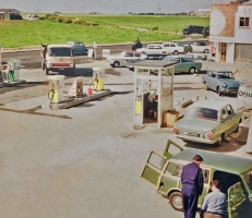 The Airport garage in 1977