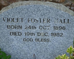 Hall - St John’s Church cemetery