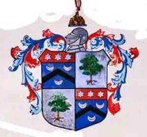 Langlois arms, quartering Bisson