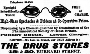1899 Evening Post advert