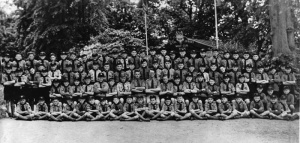 Victoria College Prep wolf pack in 1947