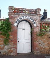 The entrance arch