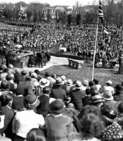 1935 Jubilee celebrations in People's Park
