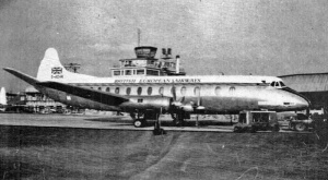 BEA Viscount 802 in early livery