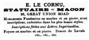 1889 Nouvelle Chronique advert