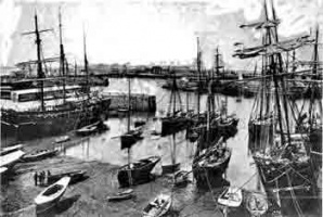 A view of the Harbour by Poulton