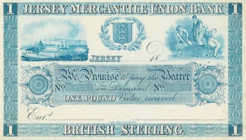 Jersey Mercantile Bank £1 note
