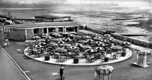 The cafe in the 1950s