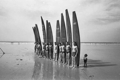 On the beach in St Ouen's Bay