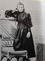 Ada Pauline Rive (1880-1943) daughter of Philip (1835-1888) and Marguerite, nee Thoreau (1836-1884), moved to Osceola, Iowa, in 1888 after the death of her parents and married John Carnahan Mongar (1873-1960) in 1900