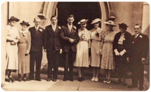 The 1939 marriage of Bernard and Kathleen