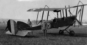 A BE2 which Walter Le Quesne looked after in 1917