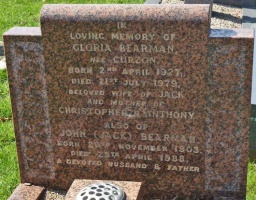 Bearman - St Ouen parish cemetery