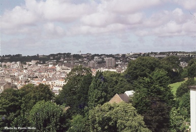 St Helier rooftops