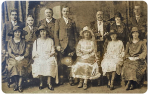 The wedding of Stanley Amy and Elsie, nee Le Cocq