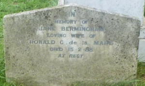 Mont a l’Abbe cemetery