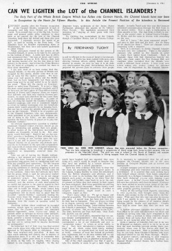 A view about the impact of the Occupation from The Sphere in October 1941 Click here to read the article