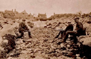 Fishermen at Les Minquiers in 1931