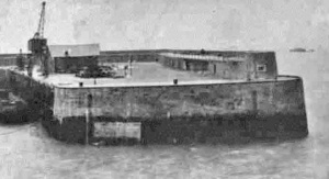 The end of Victoria Pier in the 1930s