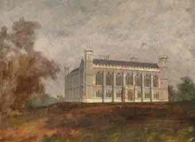 An Ouless picture of the finished college main building