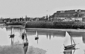 Dinghies in the main harbour