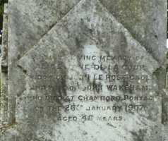 Old Mont a l’Abbe cemetery