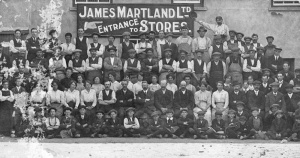 Staff at Martland Stores on the Esplanade