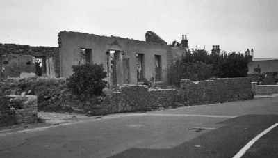 a cottage at La Rocque Cottage, presumably now demolished