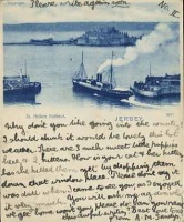 1899 card sent by a young holidaymaker to a friend