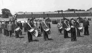 Boys Brigade and St John Ambulance bands in 1946