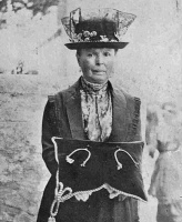 Dame Mary Rougier presents spurs owned by Charles II and handed down through her family