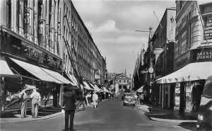 Looking north in the 1950s