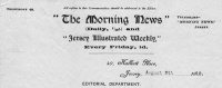 Morning News letterhead from 1912
